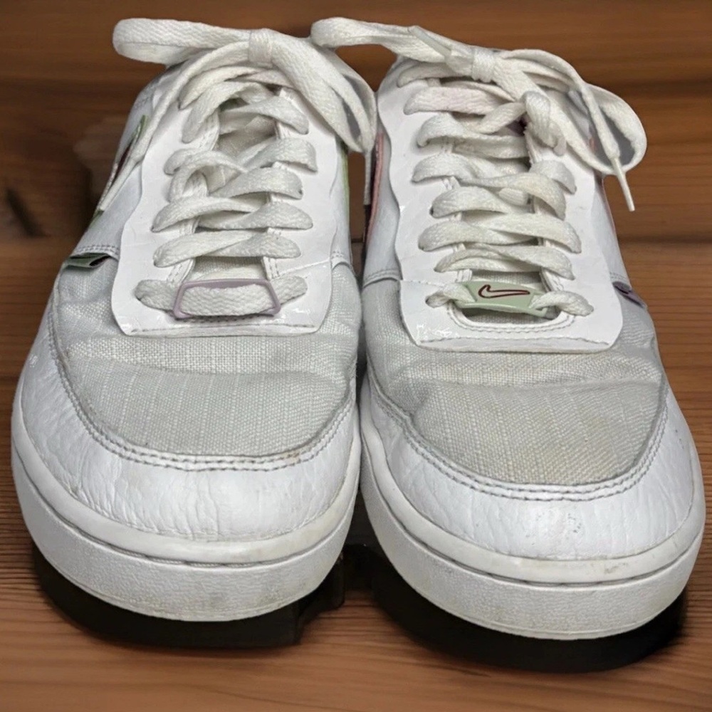 Nike Court Vision Low Valentines Day U Complete Me CU7847-100 Men’s 10  White - Picture 4 of 9